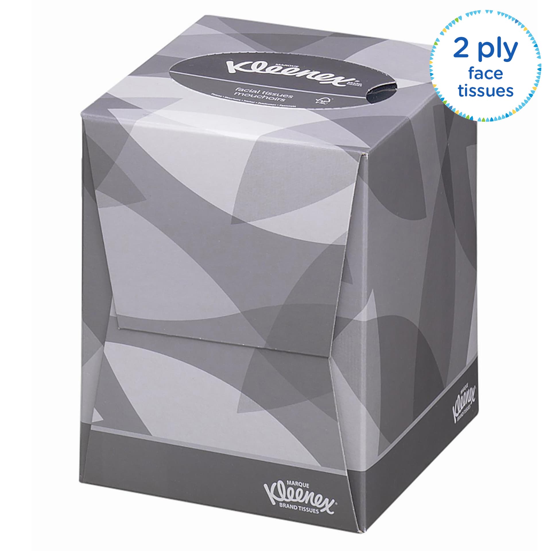 Facial tissues Kleenex kubus 2-laags 88 vel wit 8834 5
