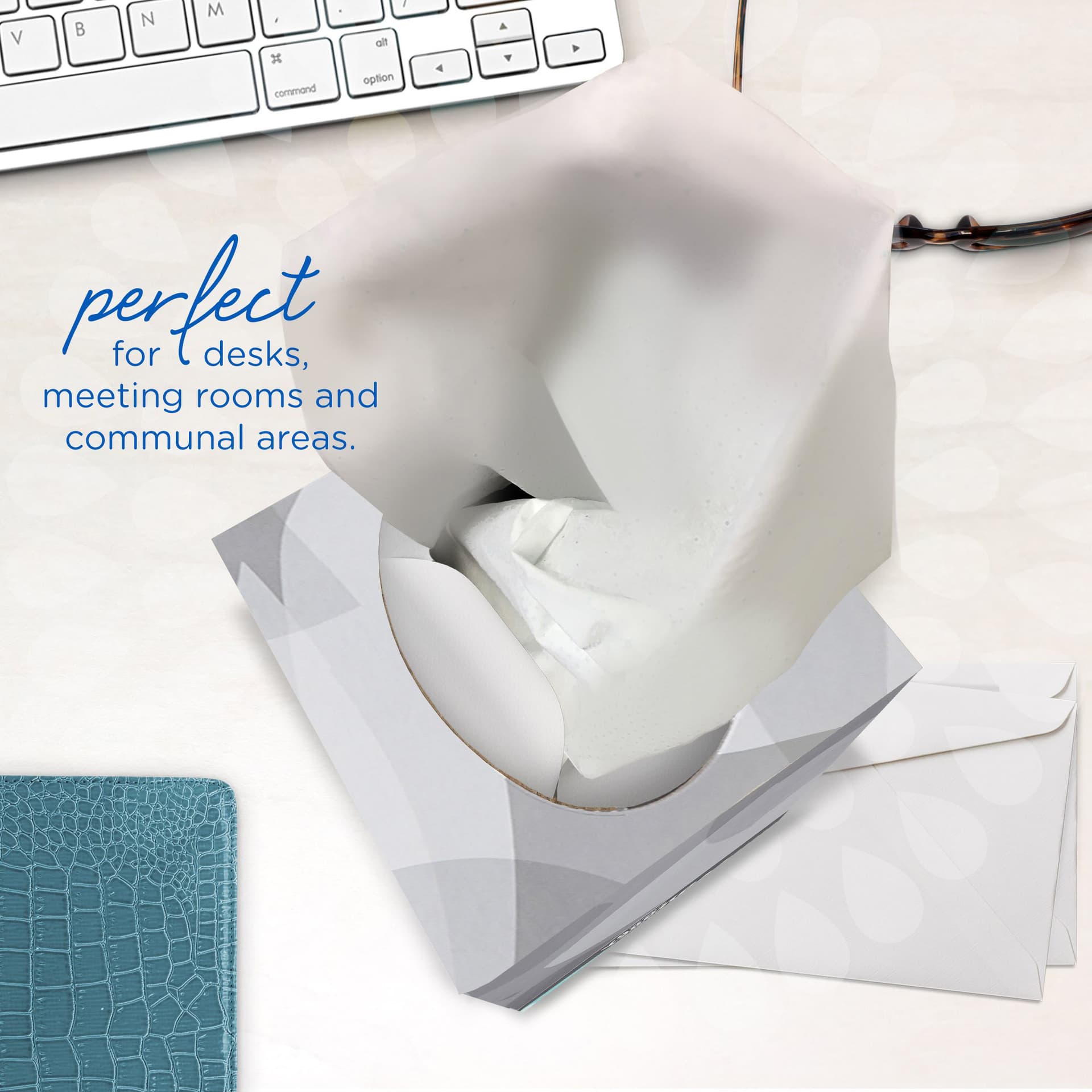 Facial tissues Kleenex kubus 2-laags 88 vel wit 8834 7