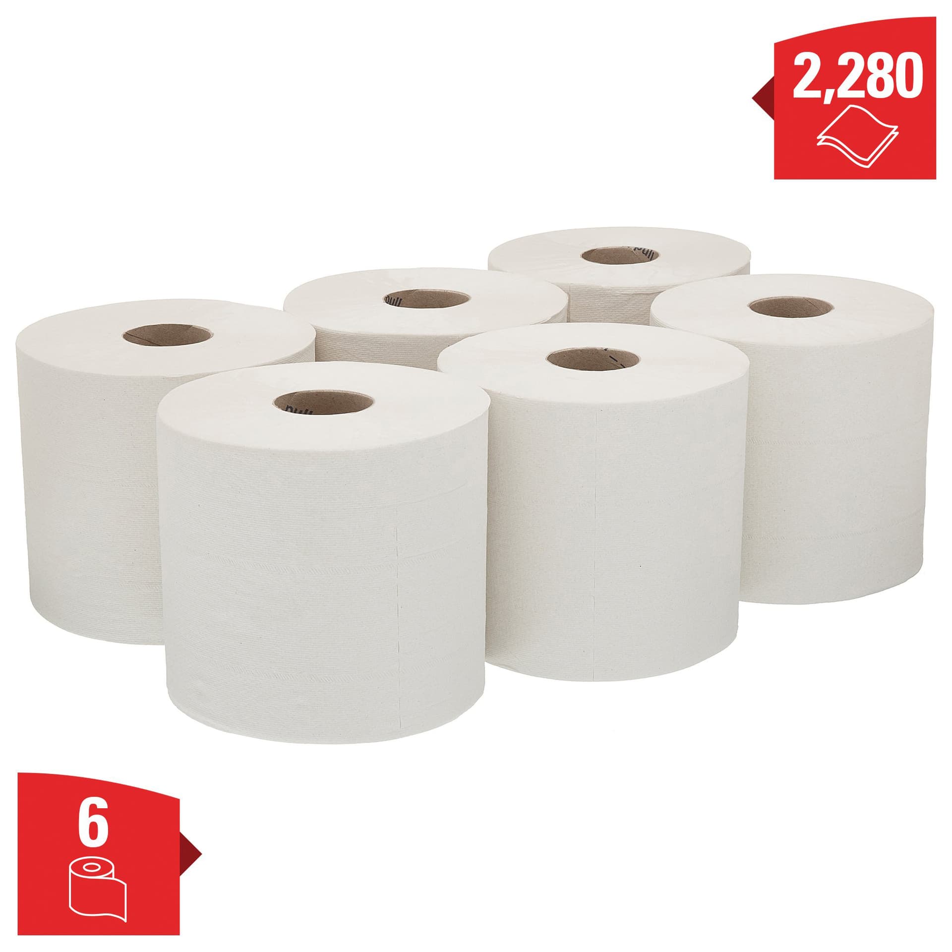 Poetspapier WypAll L20 GeneralClean 2-laags 380 vel wit 7303 2