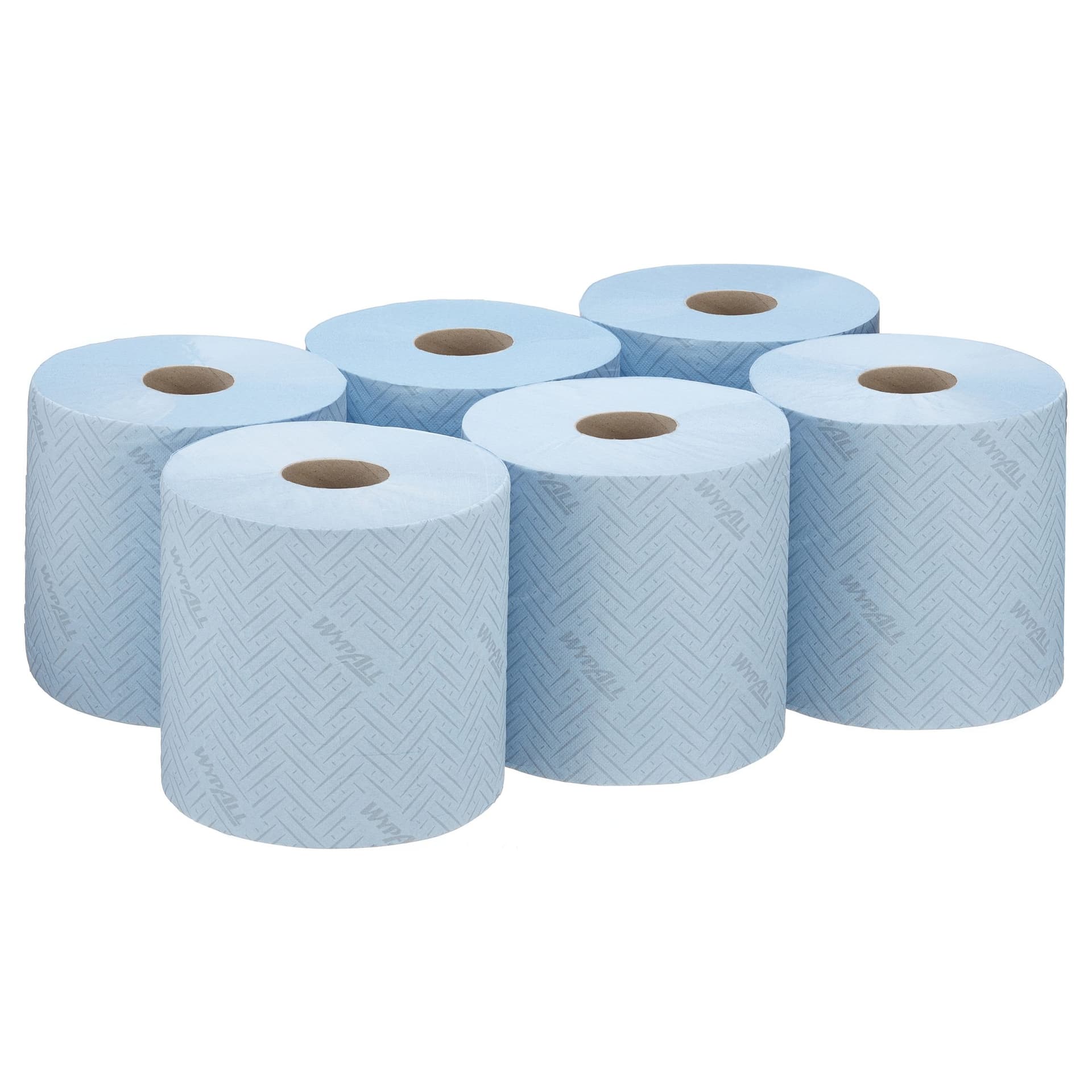Poetspapier WypAll L10 GeneralClean 1-laags 800 vel blauw 7255 2
