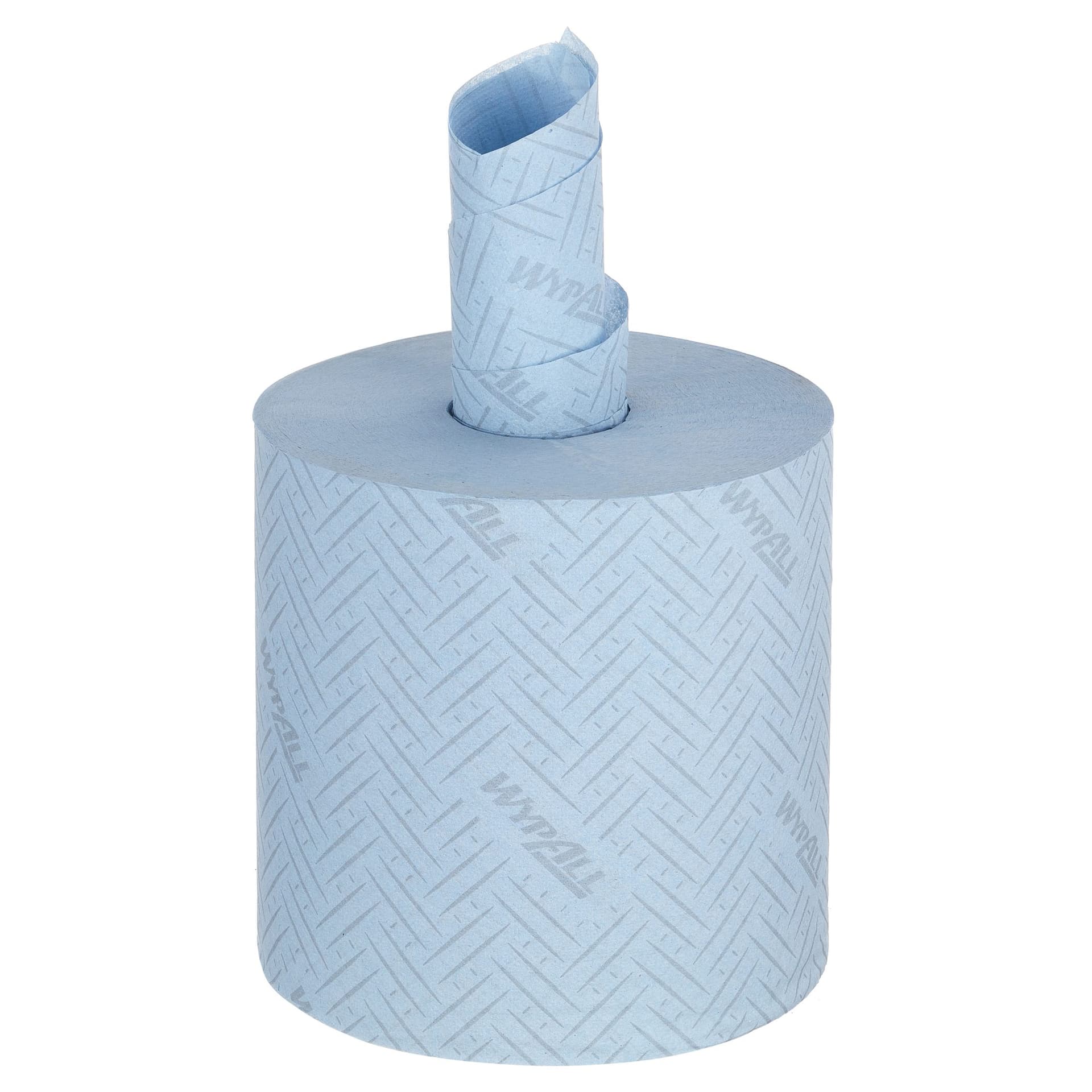 Poetspapier WypAll L10 GeneralClean 1-laags 800 vel blauw 7255 4