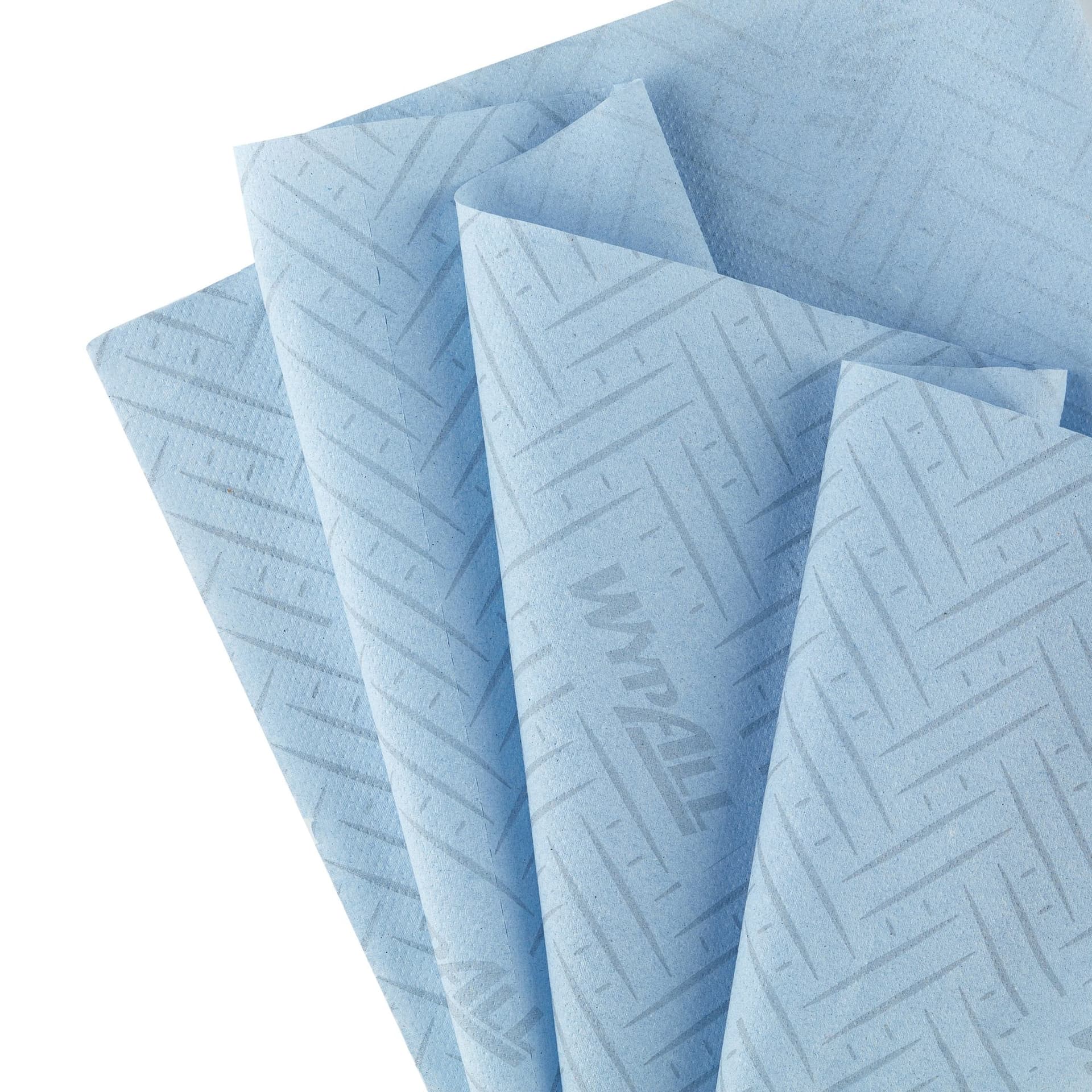 Poetspapier WypAll L10 GeneralClean 1-laags 800 vel blauw 7255 5