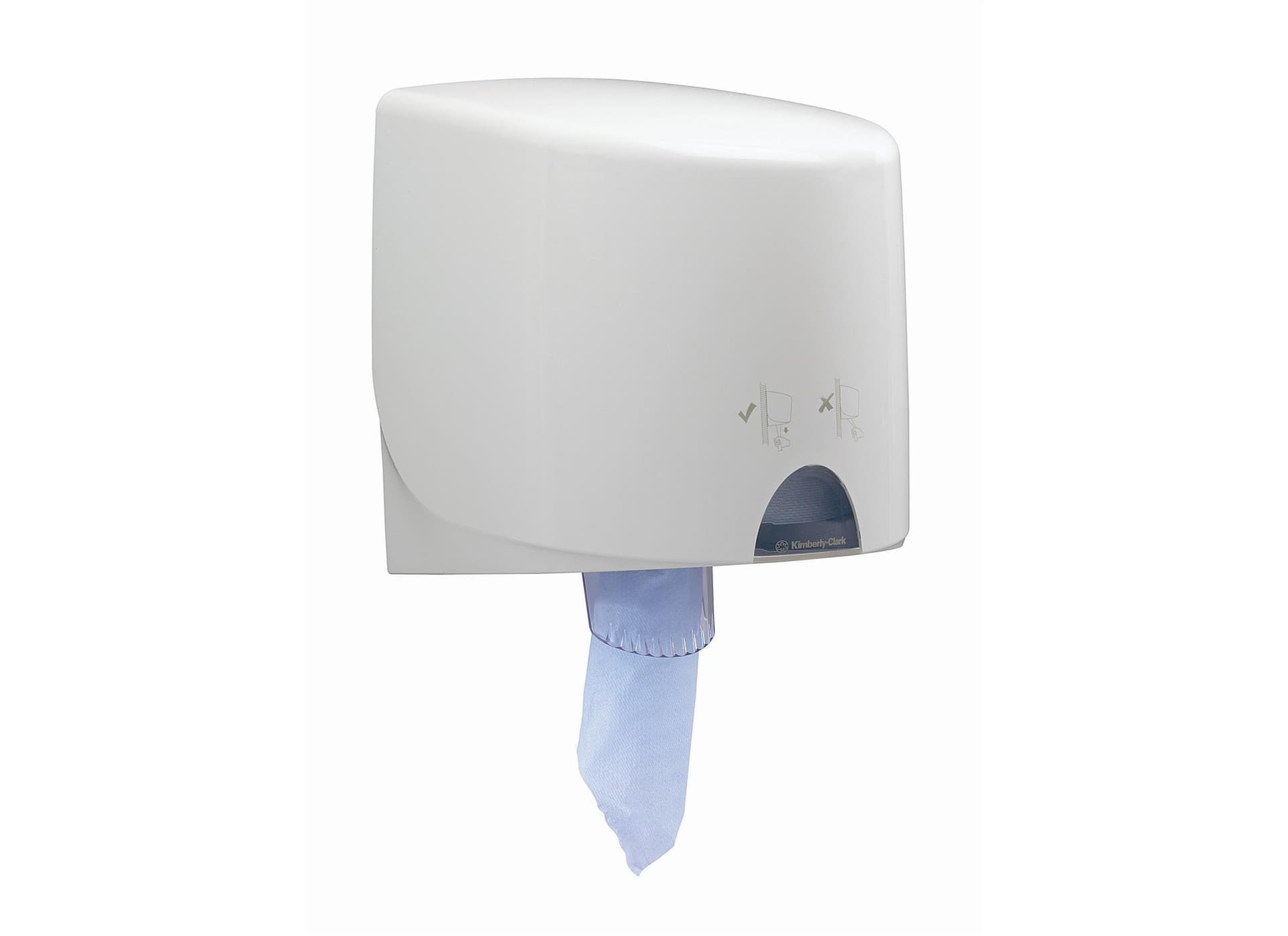 Poetspapier WypAll L10 GeneralClean 1-laags 800 vel blauw 7255 7