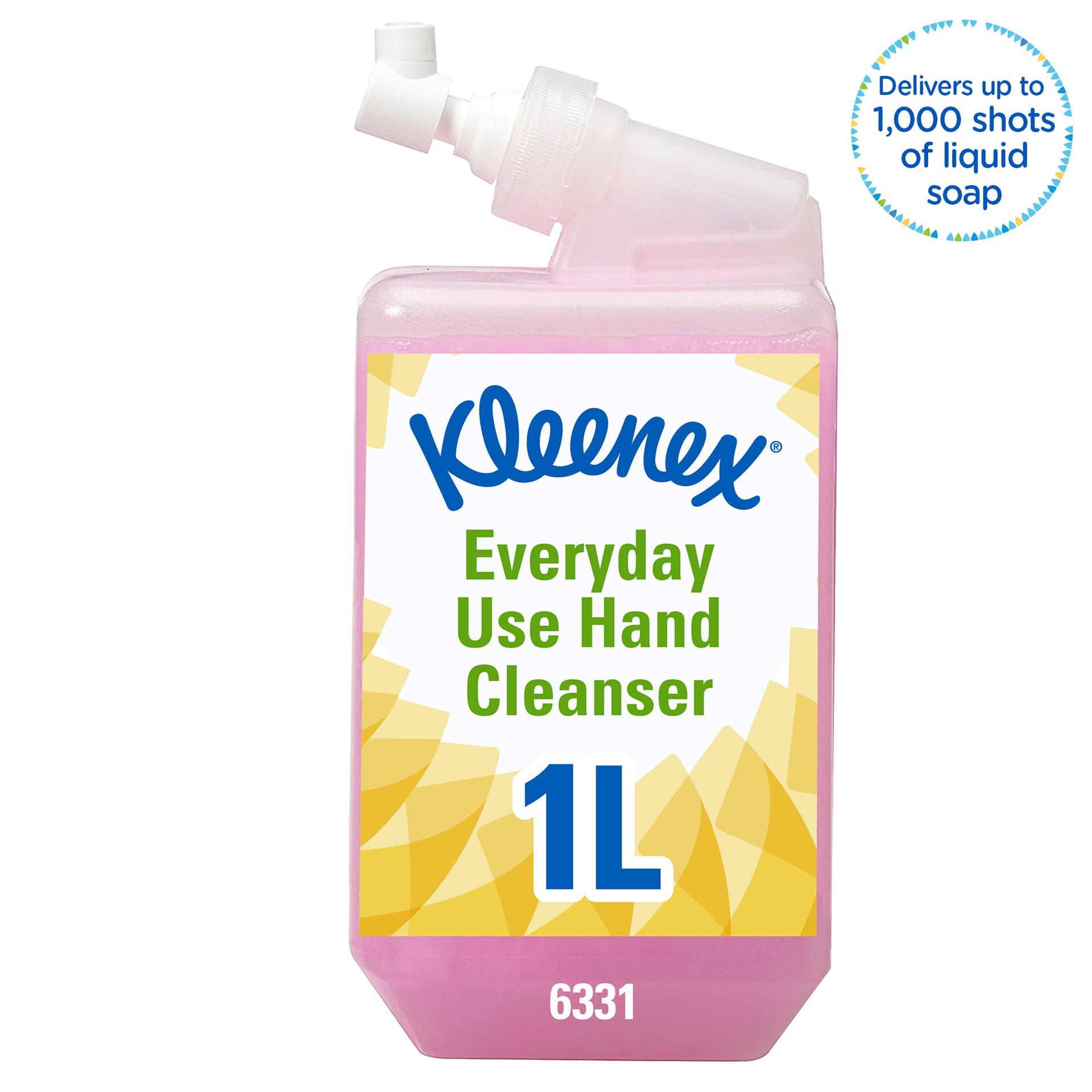 Handzeep Kleenex vloeibaar roze 1000ml 6331 4