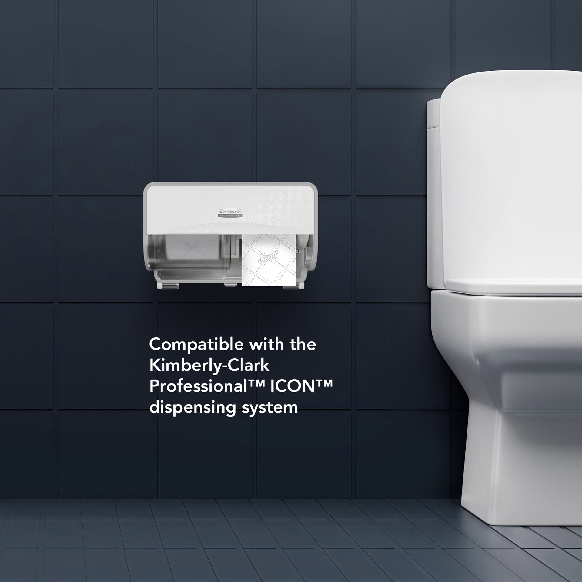 Toiletpapier Scott Essential 2-laags 600 vel wit 8517 6