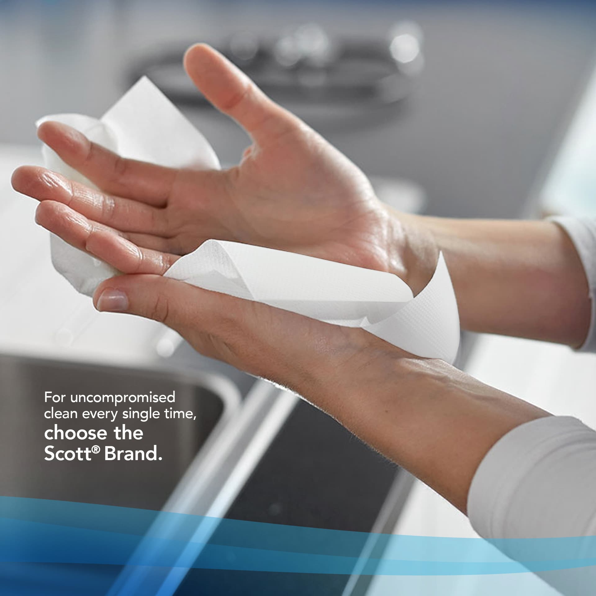 Handdoekrol Scott Control Slimroll 1-laags 165m wit 6657 7
