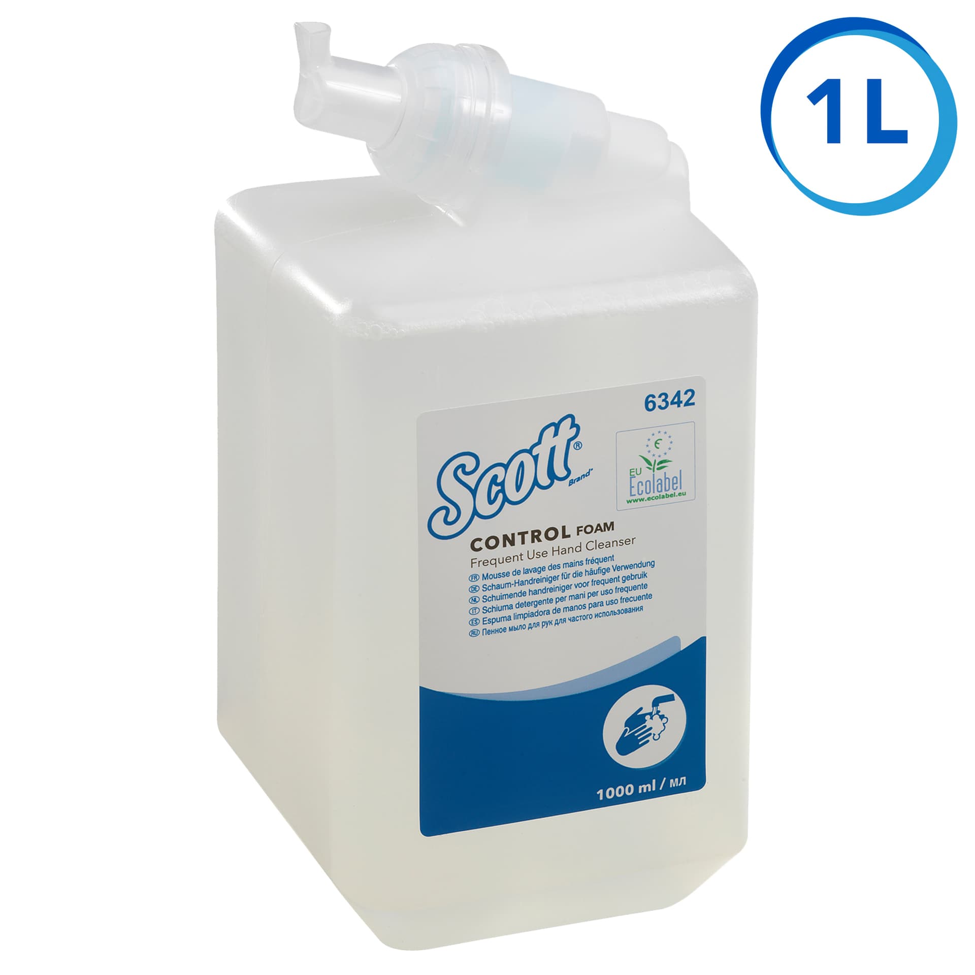 Handzeep Scott Control schuim frequent 1000ml 6342 3