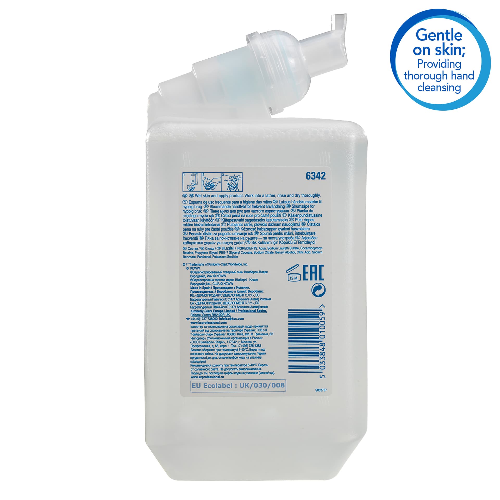 Handzeep Scott Control schuim frequent 1000ml 6342 4