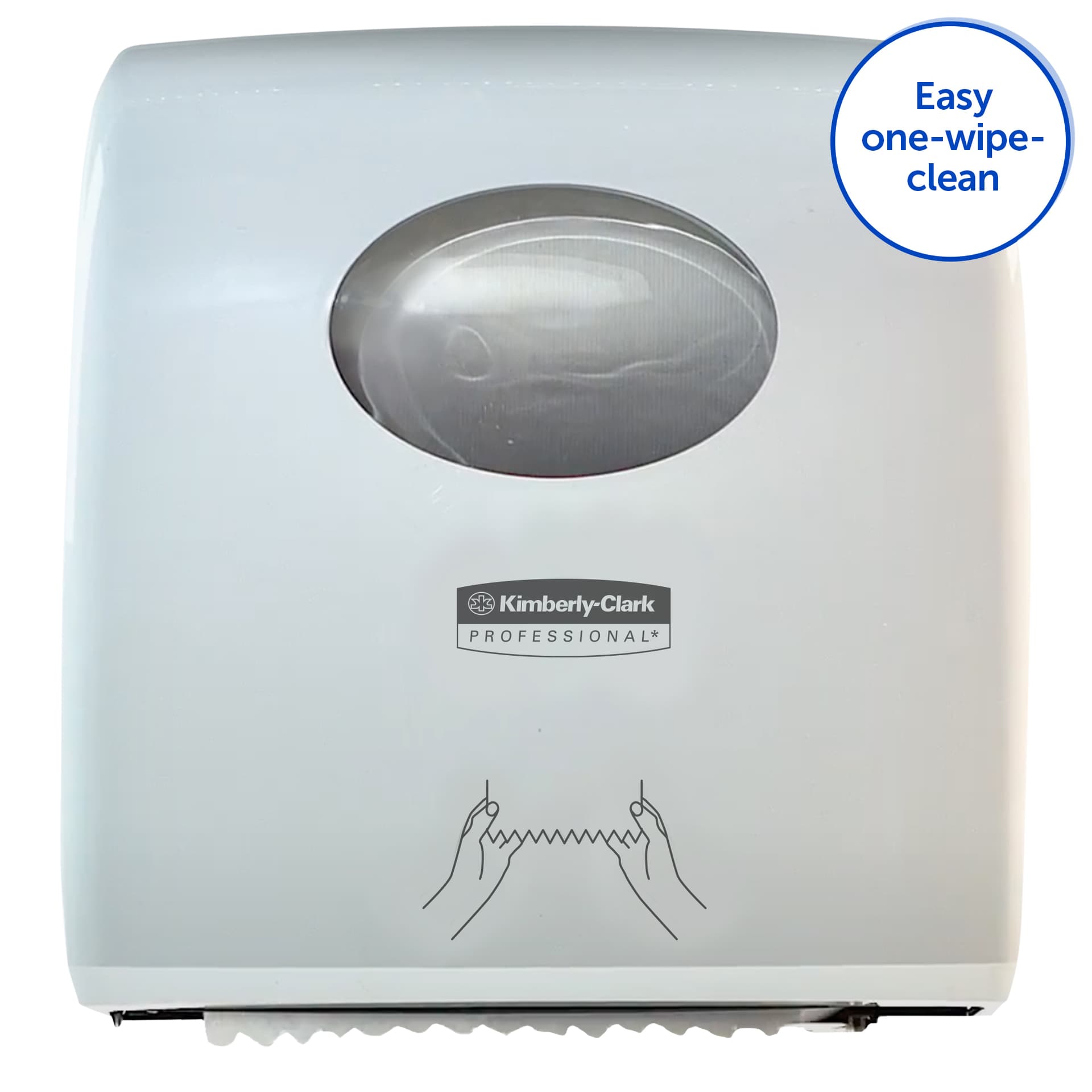 Handdoekroldispenser Kimberly Clark Aquarius Slimroll wit 7955 4