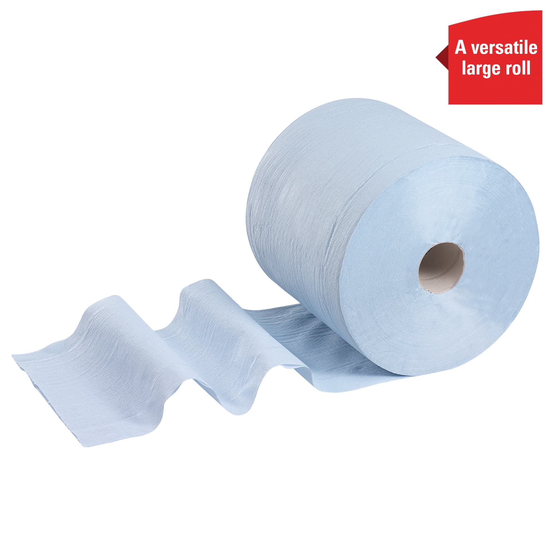 Poetspapier WypAll L20 GeneralClean 2-laags 500 vel blauw 7300 3