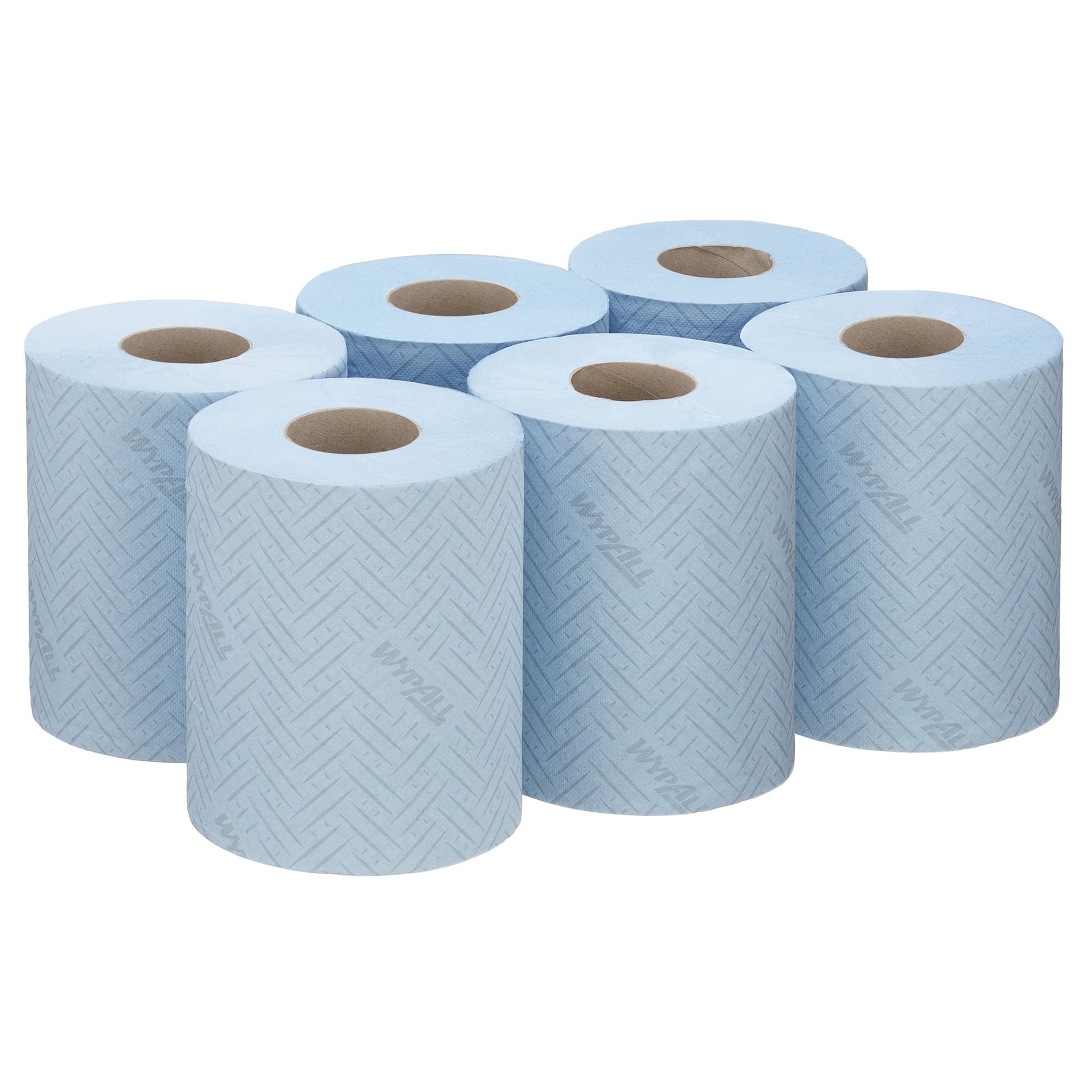 Poetspapier WypAll L10 GeneralClean 1-laags 280 vel blauw 6220 2