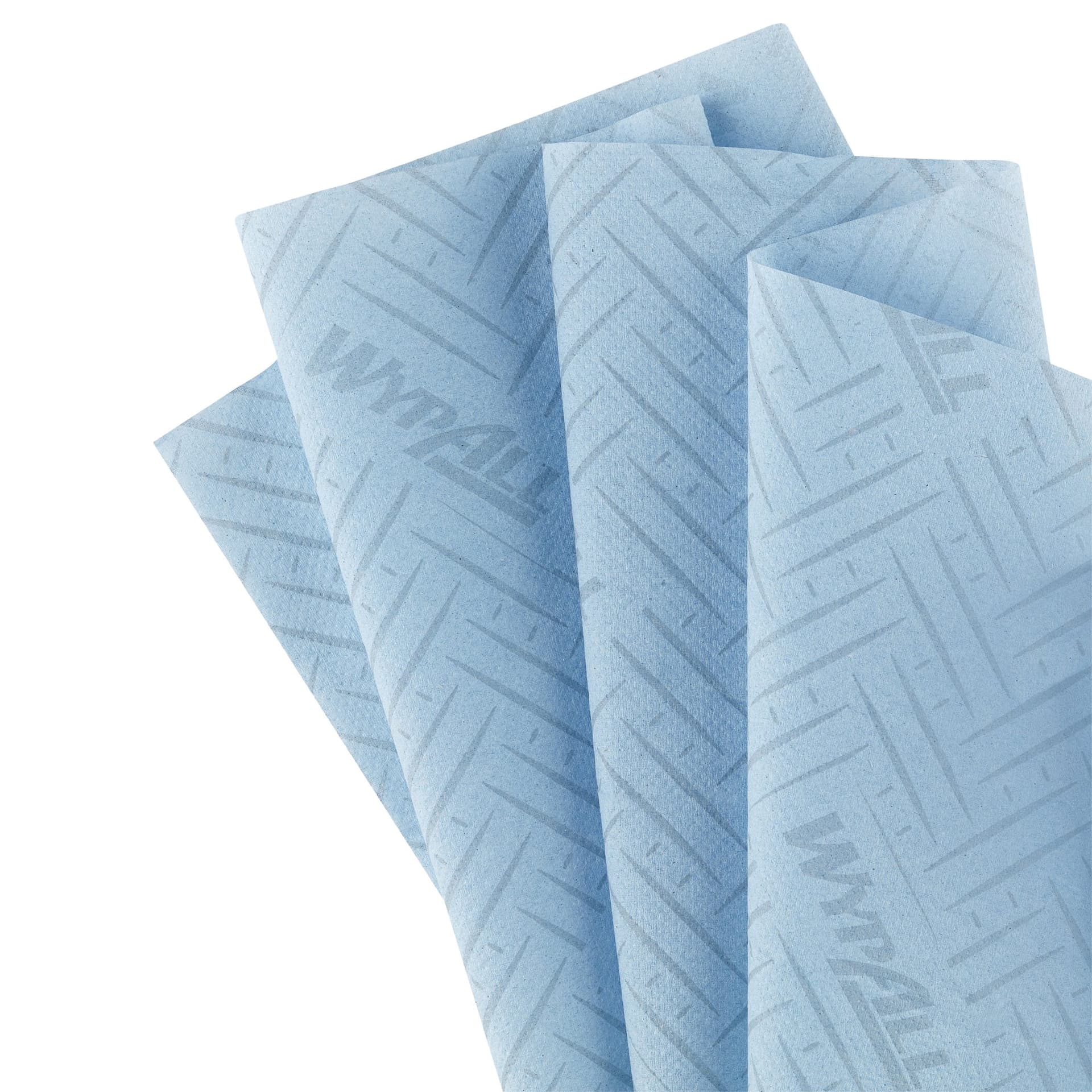 Poetspapier WypAll L10 GeneralClean 1-laags 280 vel blauw 6220 5
