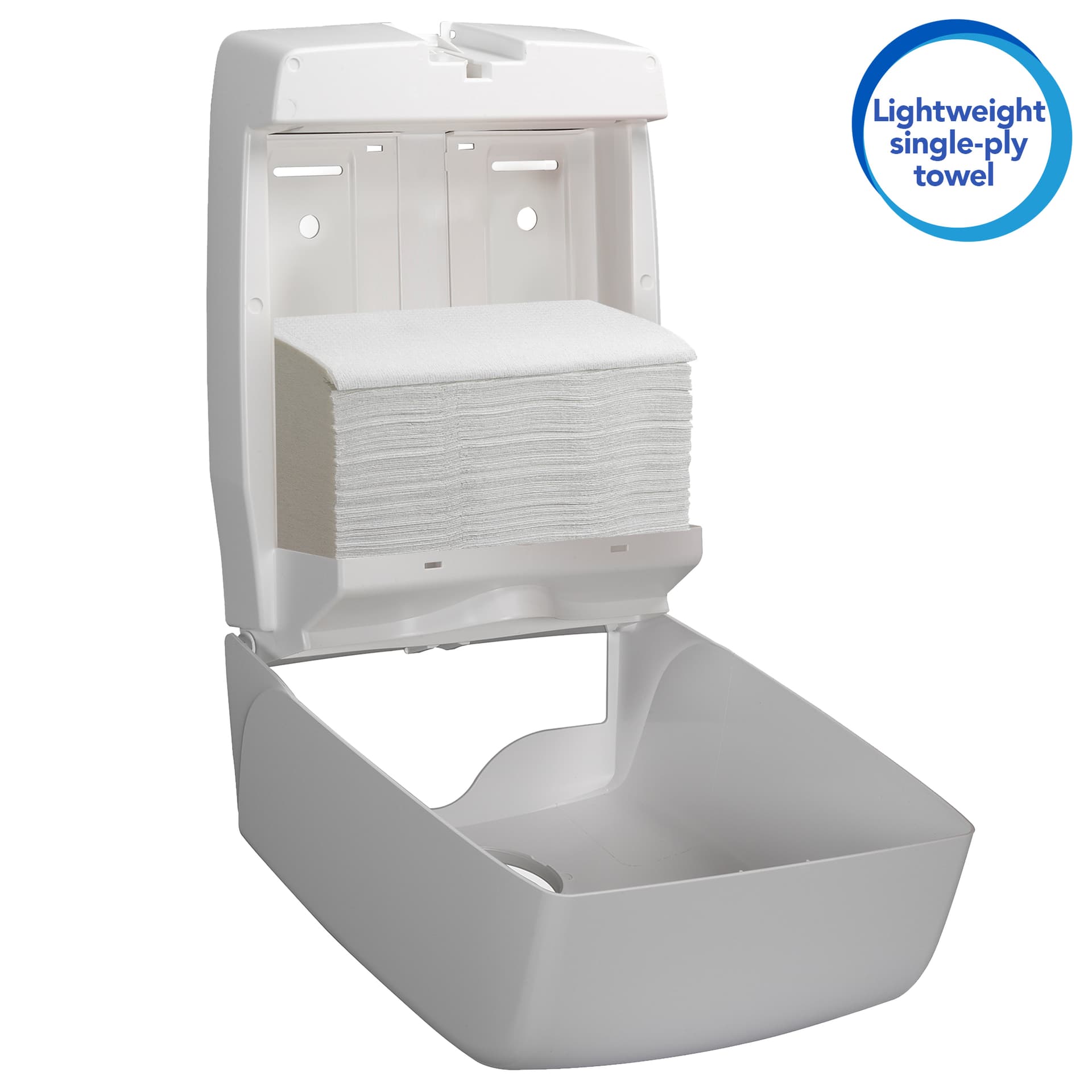 Handdoek Scott Control i-vouw 1-laags 200x210mm 15x304 vel wit 6689 5