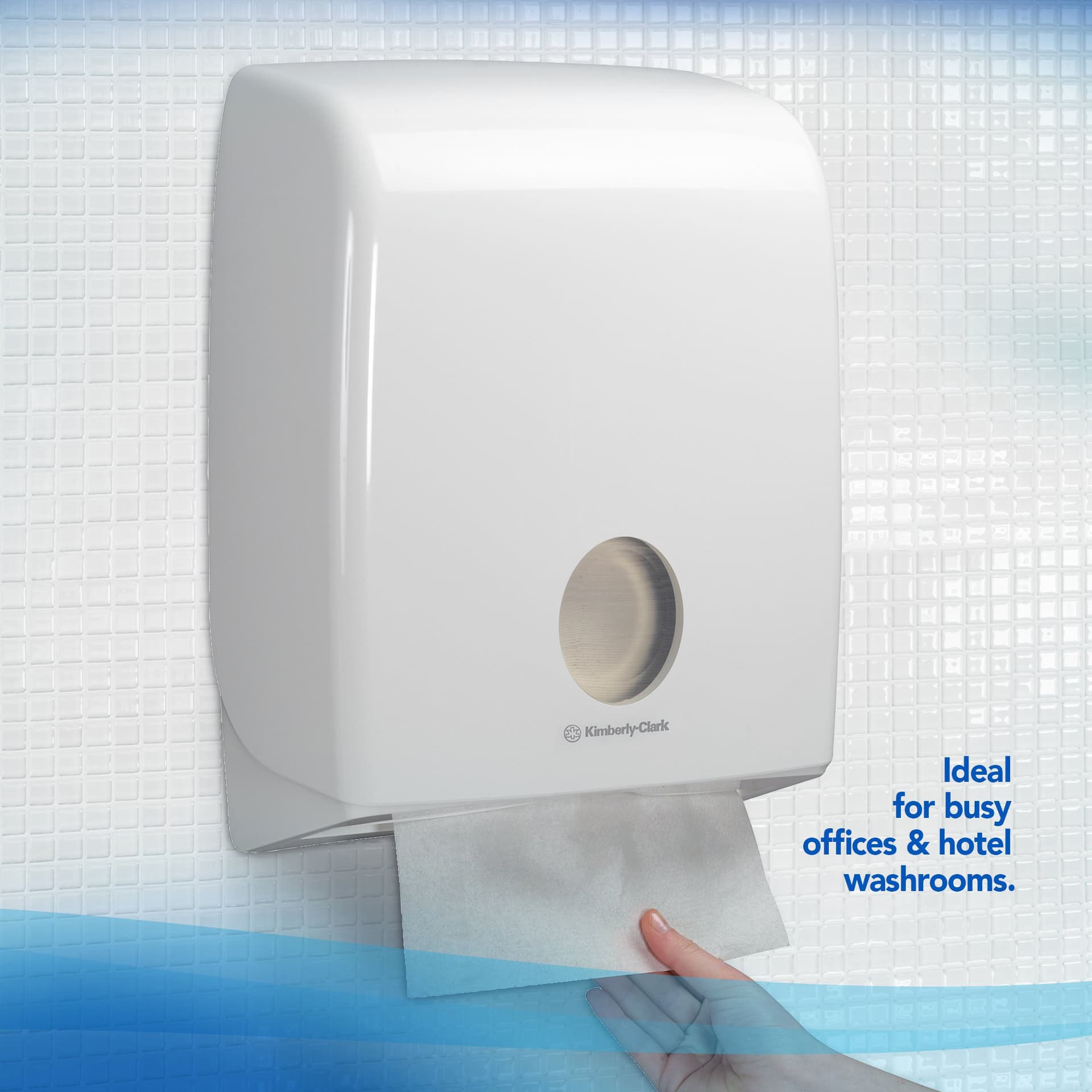 Handdoek Scott Control i-vouw 1-laags 200x210mm 15x304 vel wit 6689 6