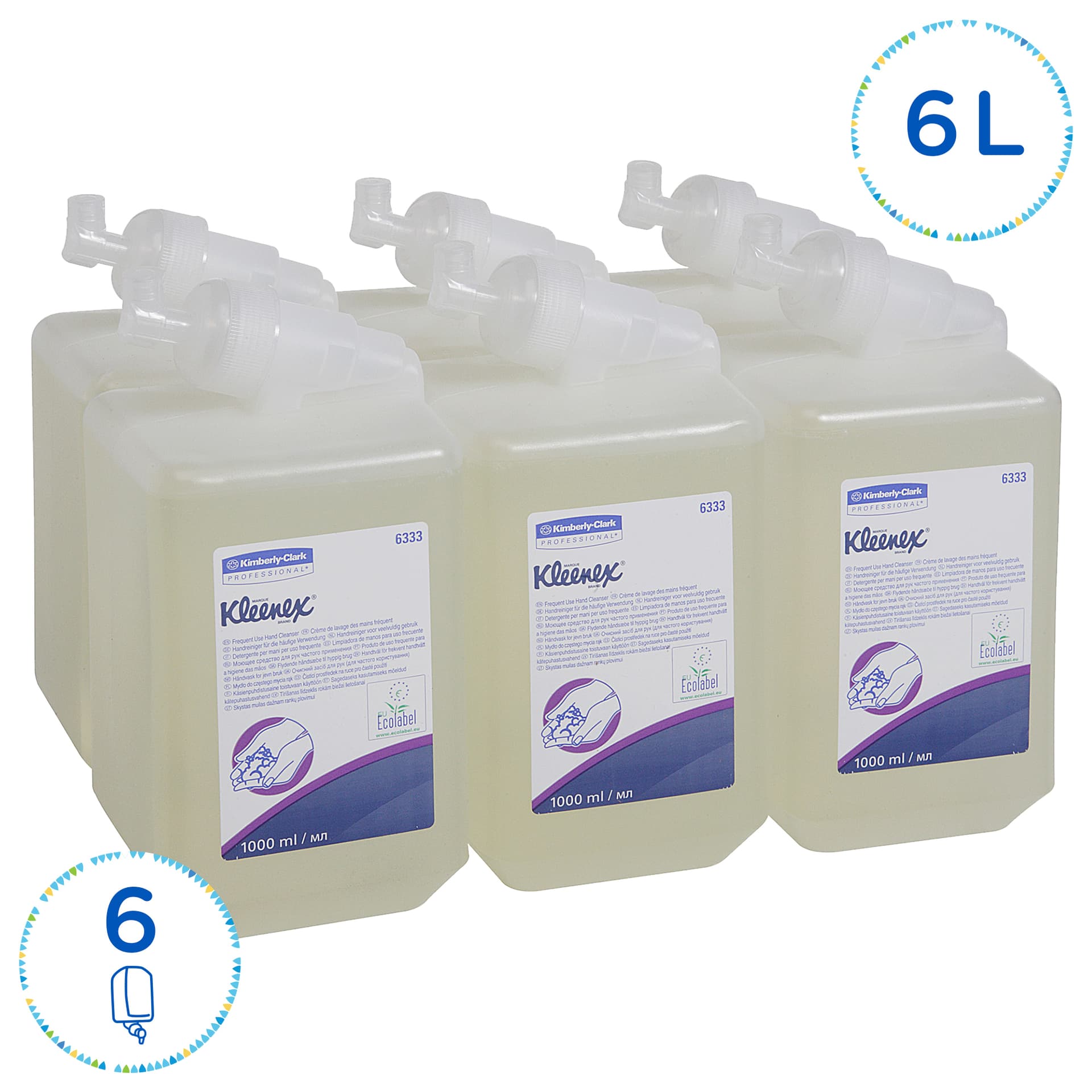 Handzeep Kleenex vloeibaar frequent 1000ml 6333 2