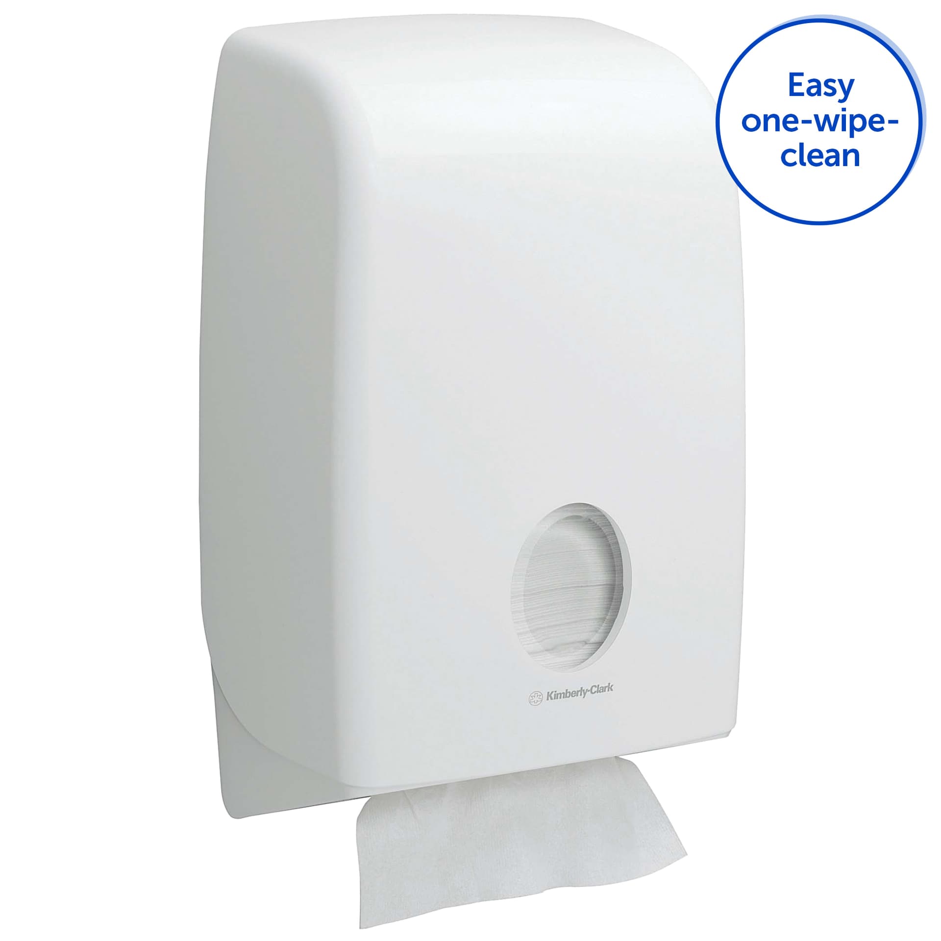 Handdoekdispenser Kimberly Clark Aquarius i-vouw wit 6945 3