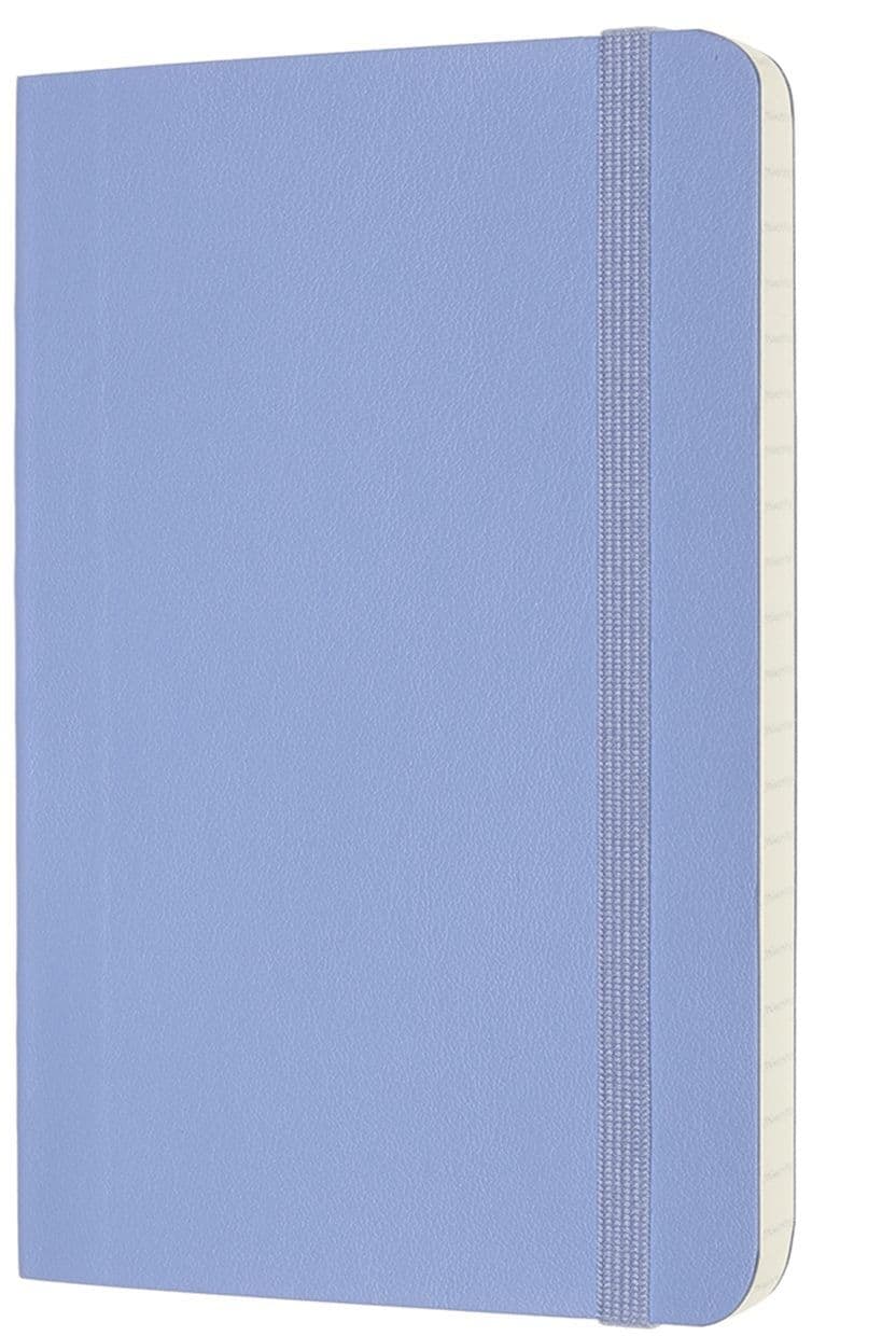 Notitieboek Moleskine pocket 90x140mm lijn soft cover hydrangea blue 2