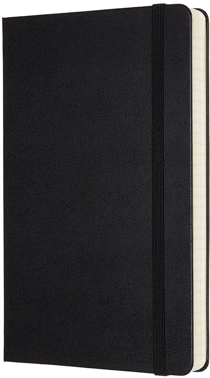 Notitieboek Moleskine Expanded large 130x210mm lijn hard cover zwart 2