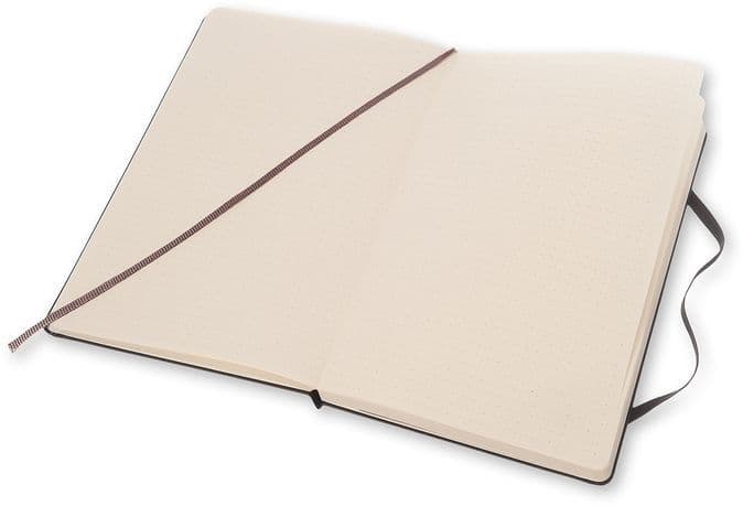 Notitieboek Moleskine large 130x210mm dots hard cover zwart 3