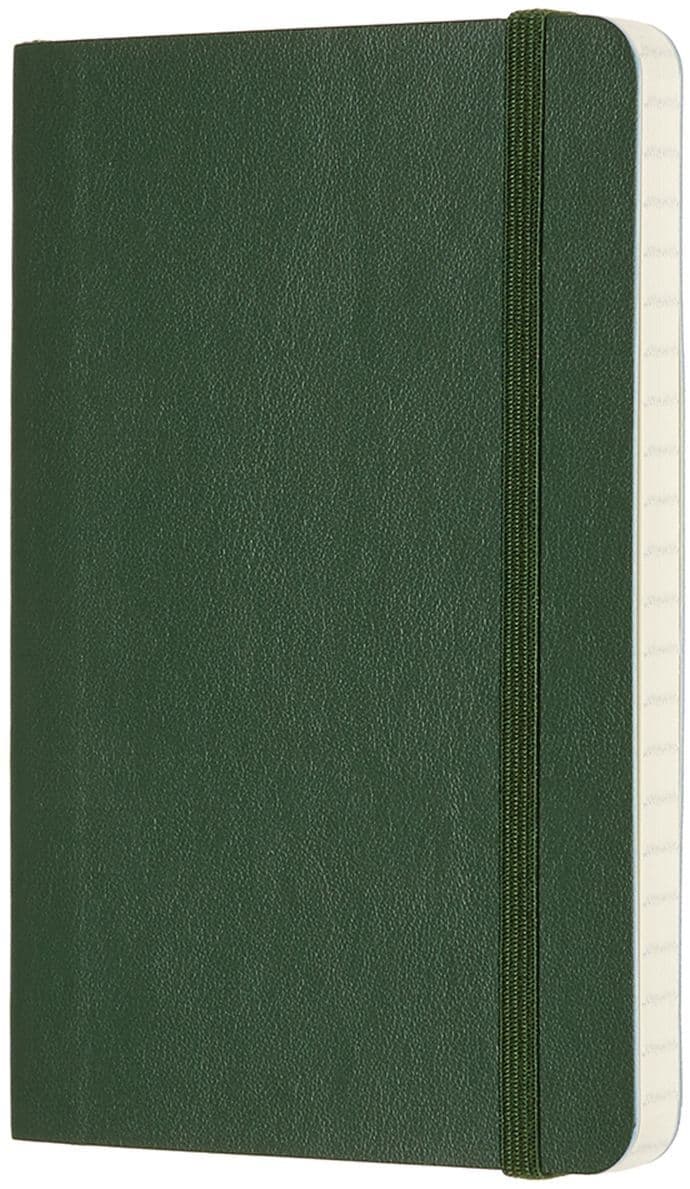 Notitieboek Moleskine pocket 90x140mm lijn soft cover myrtle green 2