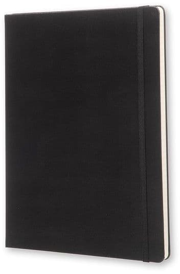 Notitieboek Moleskine XL 190x250mm lijn hard cover zwart 2