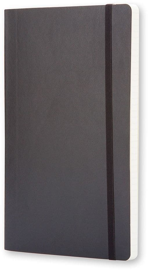 Notitieboek Moleskine pocket 90x140mm ruit 5x5mm soft cover zwart 2