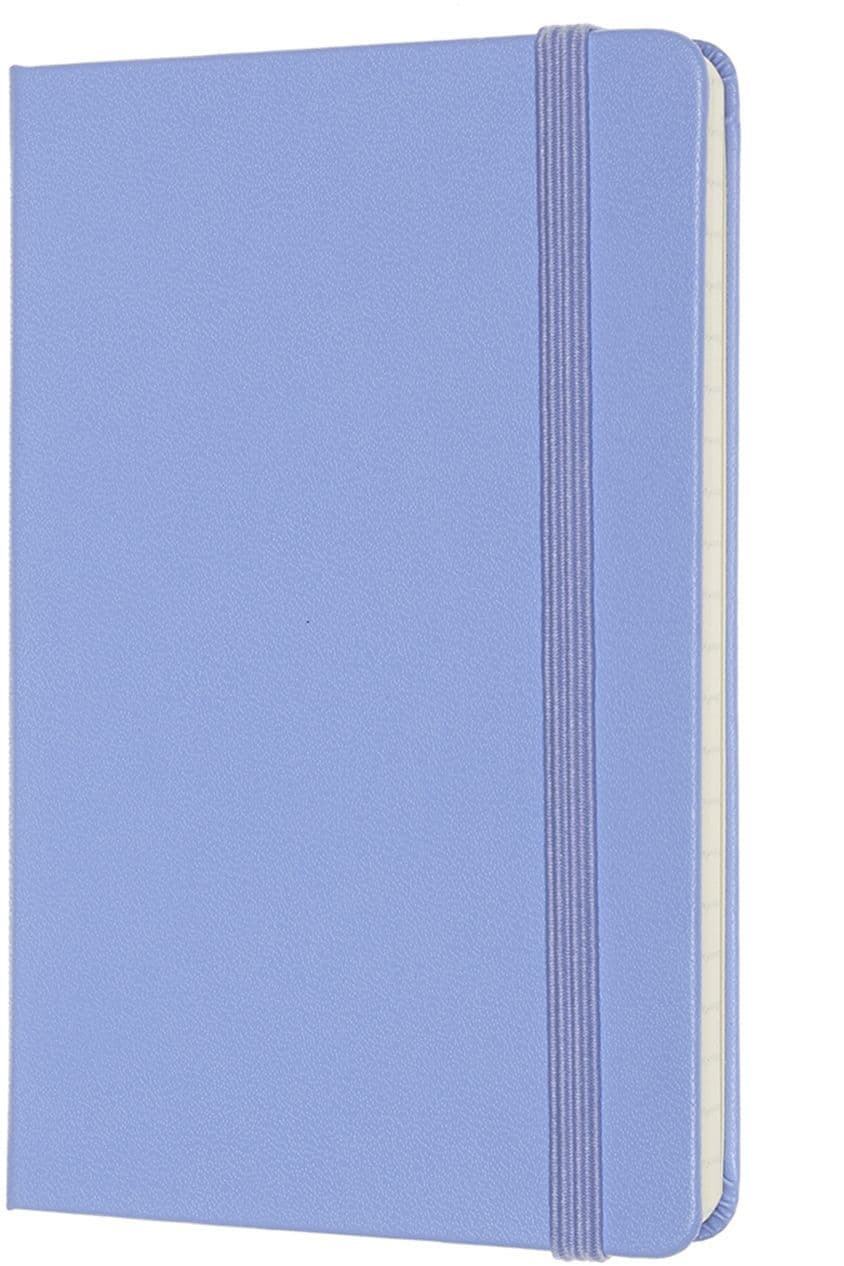Notitieboek Moleskine pocket 90x140mm lijn hard cover hydrangea blue 2