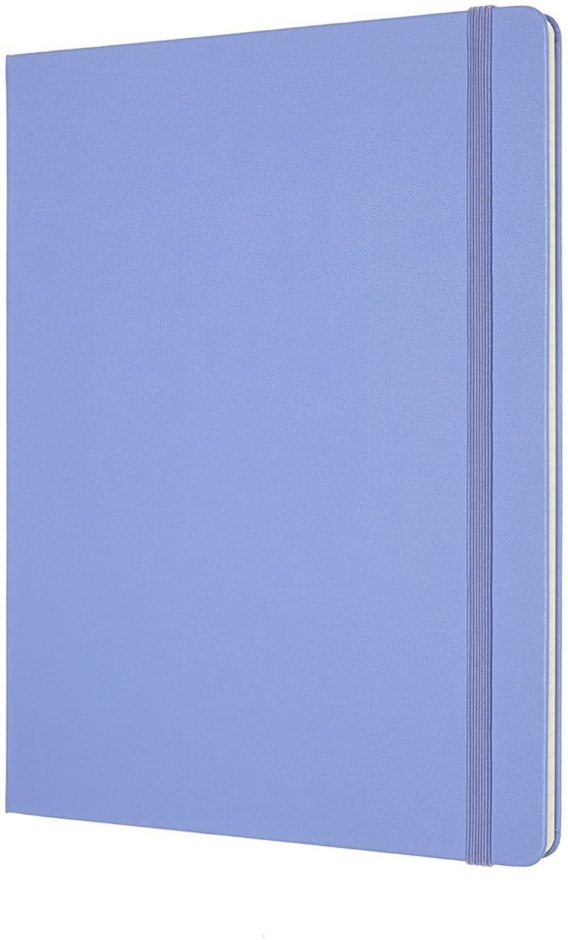 Notitieboek Moleskine XL 190x250mm lijn hard cover hydrangea blue 2