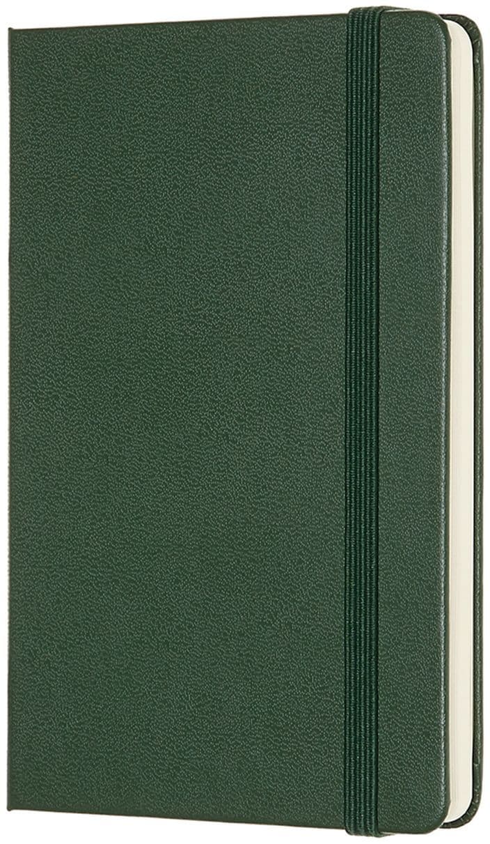 Notitieboek Moleskine pocket 90x140mm blanco hard cover myrtle green 2
