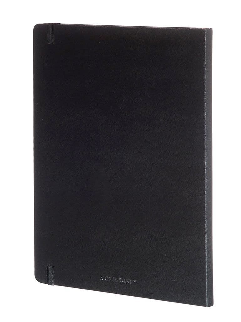 Notitieboek Moleskine XL 190x250mm blanco hard cover zwart 6