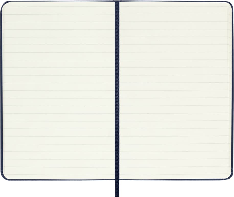 Notitieboek Moleskine pocket 90x140mm lijn hard cover sapphire blue 4