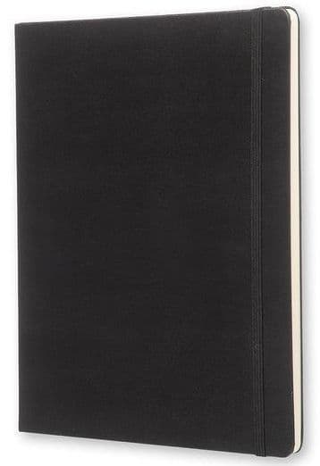 Notitieboek Moleskine XL 190x250mm dots hard cover zwart 2
