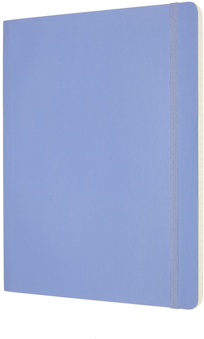 Notitieboek Moleskine XL 190x250mm lijn soft cover hydrangea blue 2