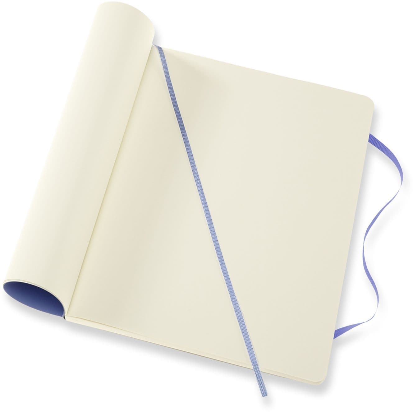 Notitieboek Moleskine XL 190x250mm blanco soft cover hydrangea blue 3