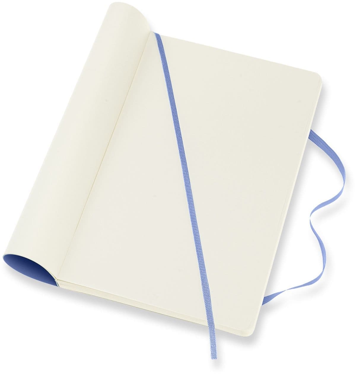 Notitieboek Moleskine large 130x210mm blanco soft cover hydrangea blue 3
