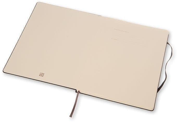 Notitieboek Moleskine pocket 90x140mm ruit 5x5mm hard cover zwart 5