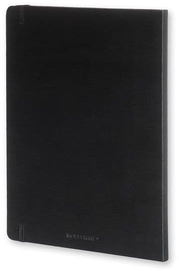 Notitieboek Moleskine pocket 90x140mm ruit 5x5mm hard cover zwart 6