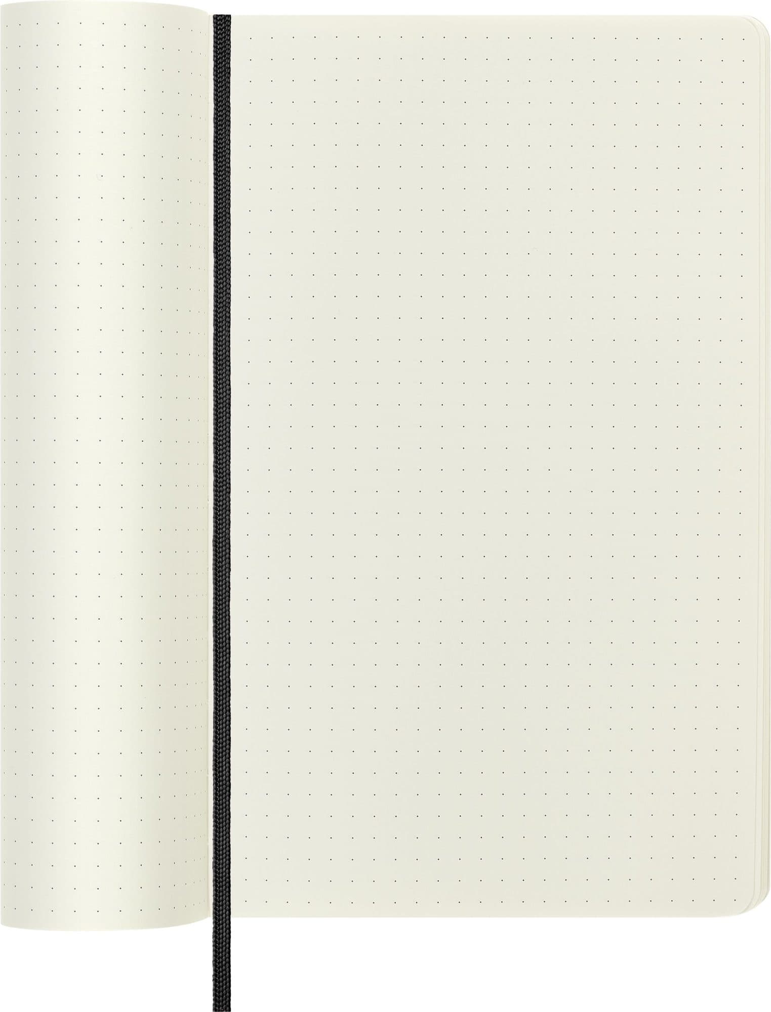 Notitieboek Moleskine large 130x210mm dots soft cover zwart 3