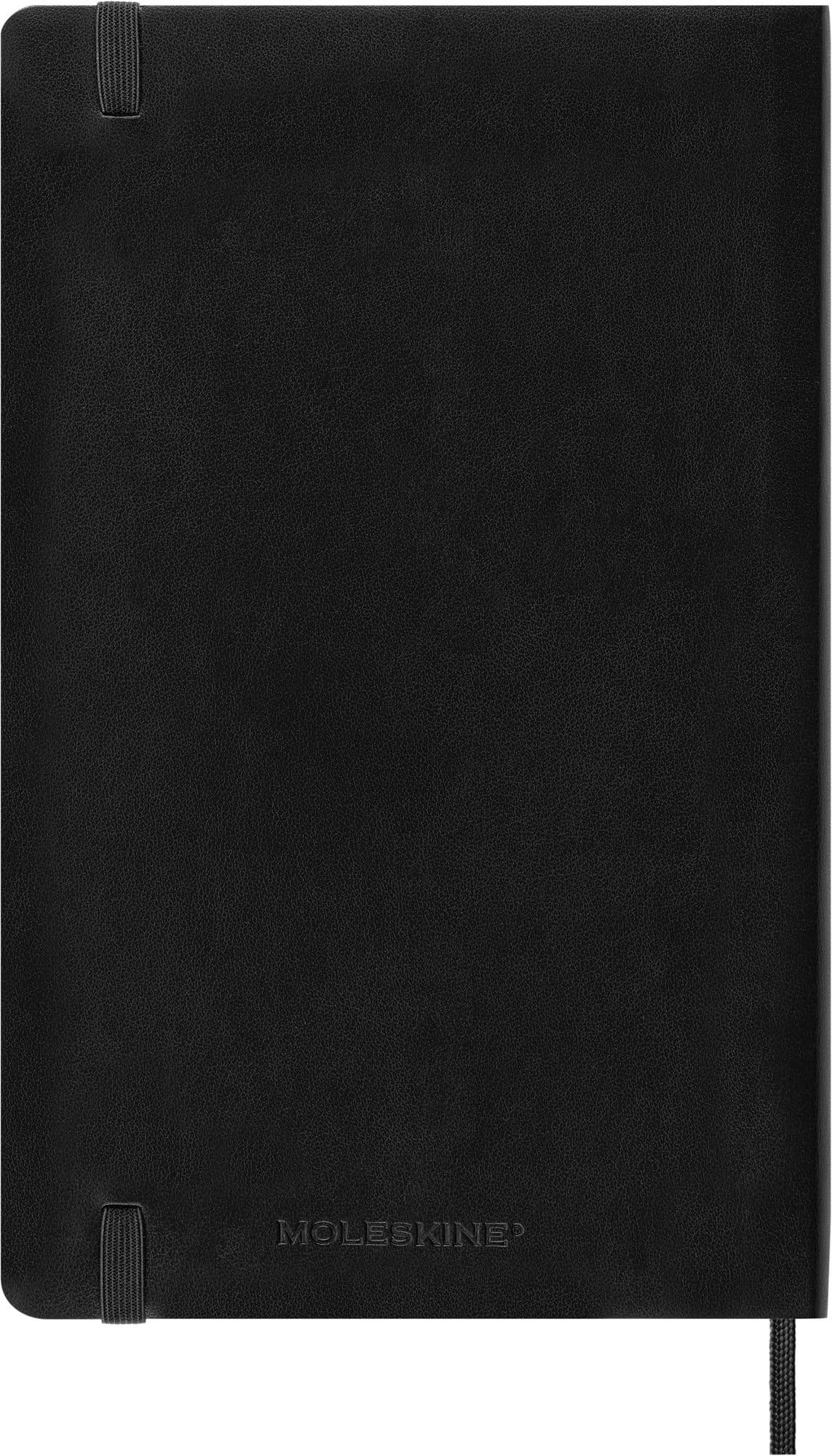 Notitieboek Moleskine large 130x210mm dots soft cover zwart 6