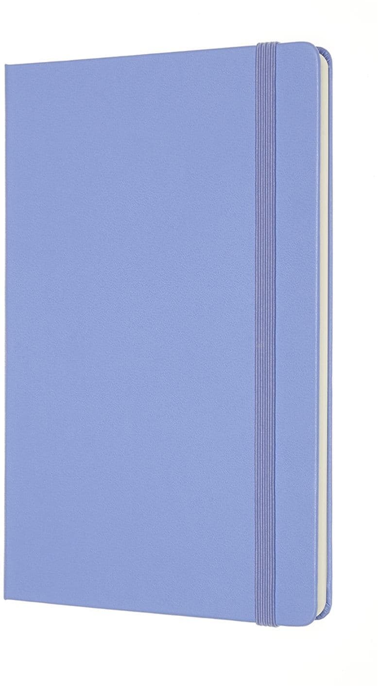 Notitieboek Moleskine large 130x210mm blanco hard cover hydrangea blue 2