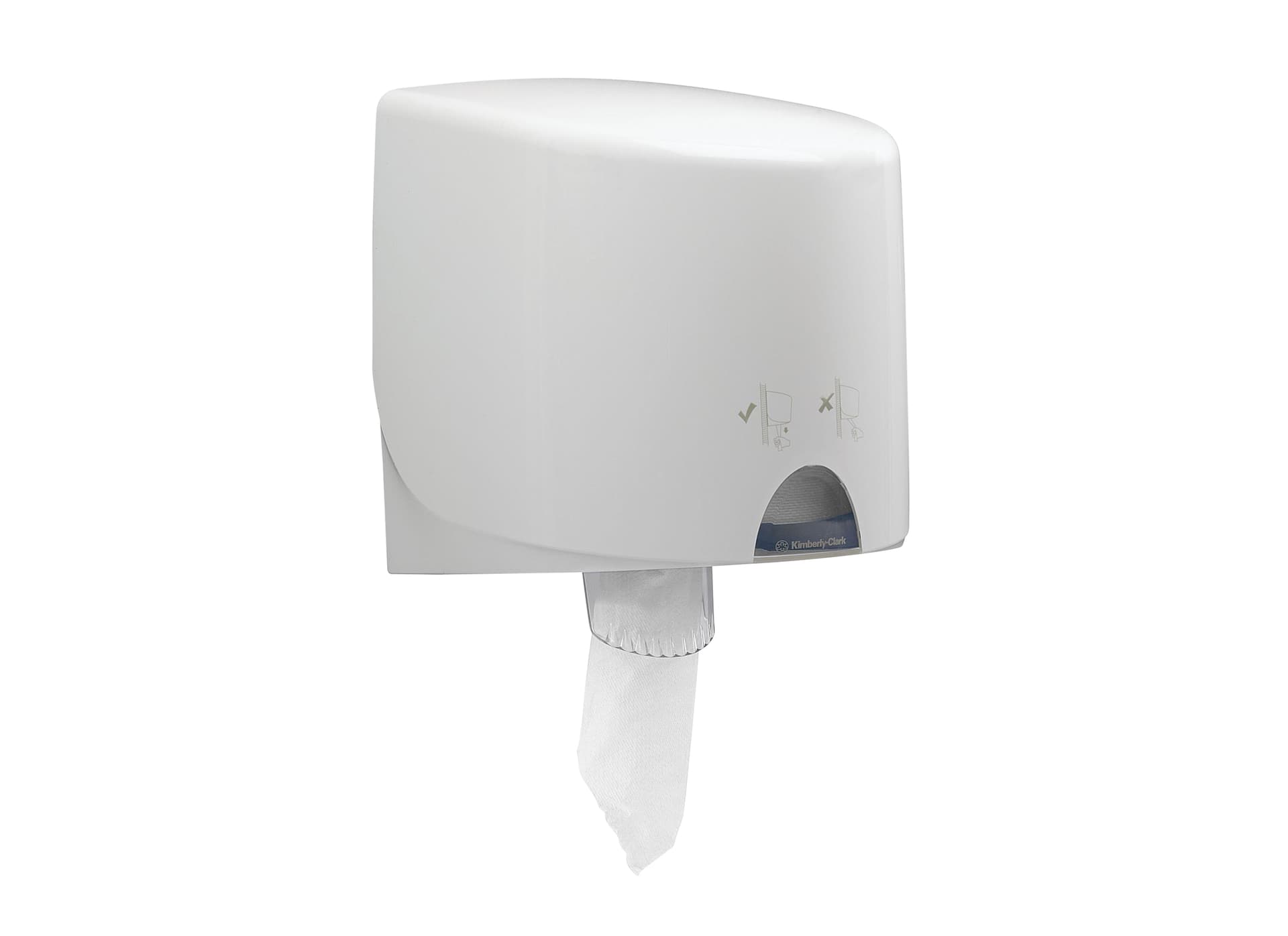 Poetspapier WypAll L10 GeneralClean 1-laags 800 vel wit 7256 7