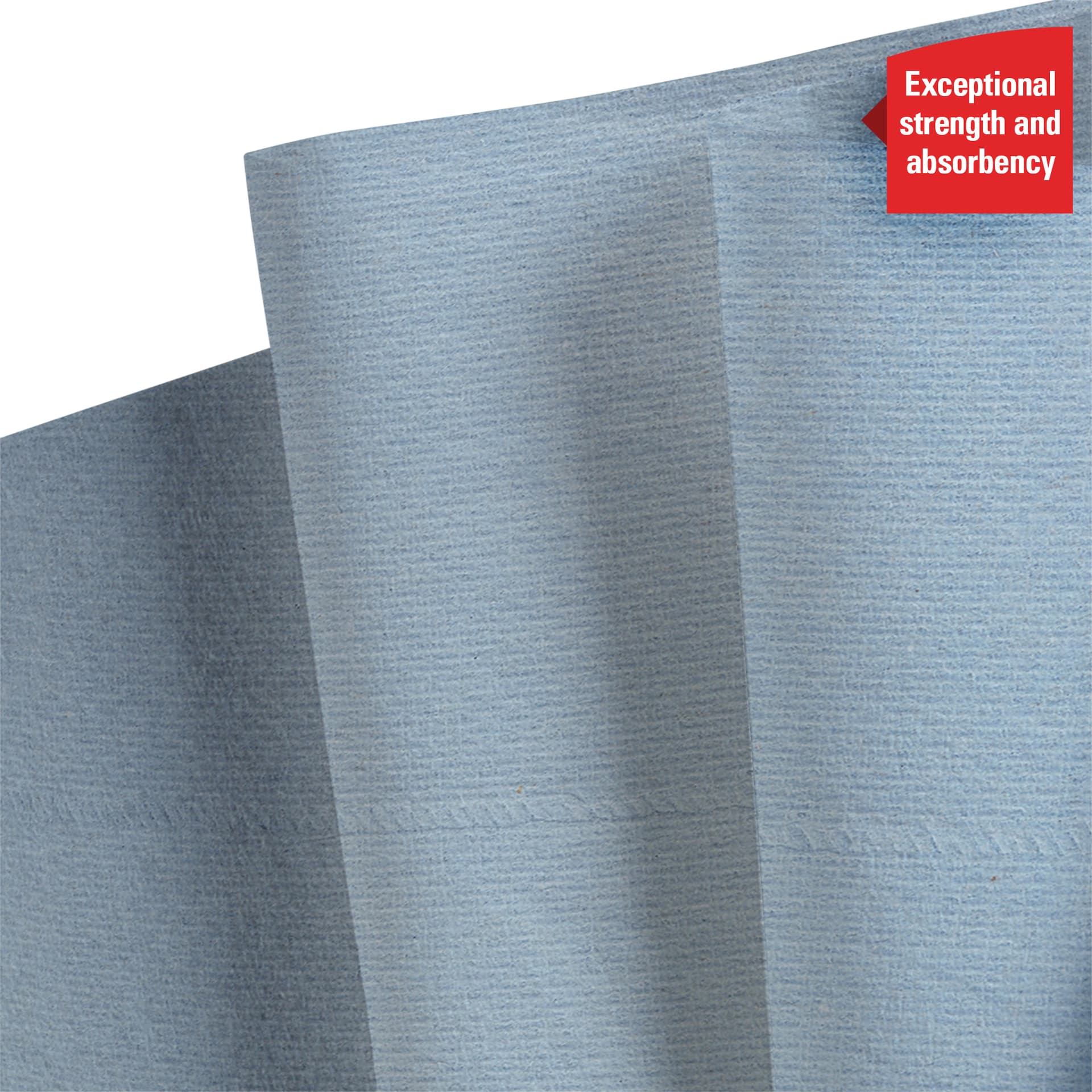 Poetspapier WypAll L20 GeneralClean 2-laags 336 vel blauw 7302 5