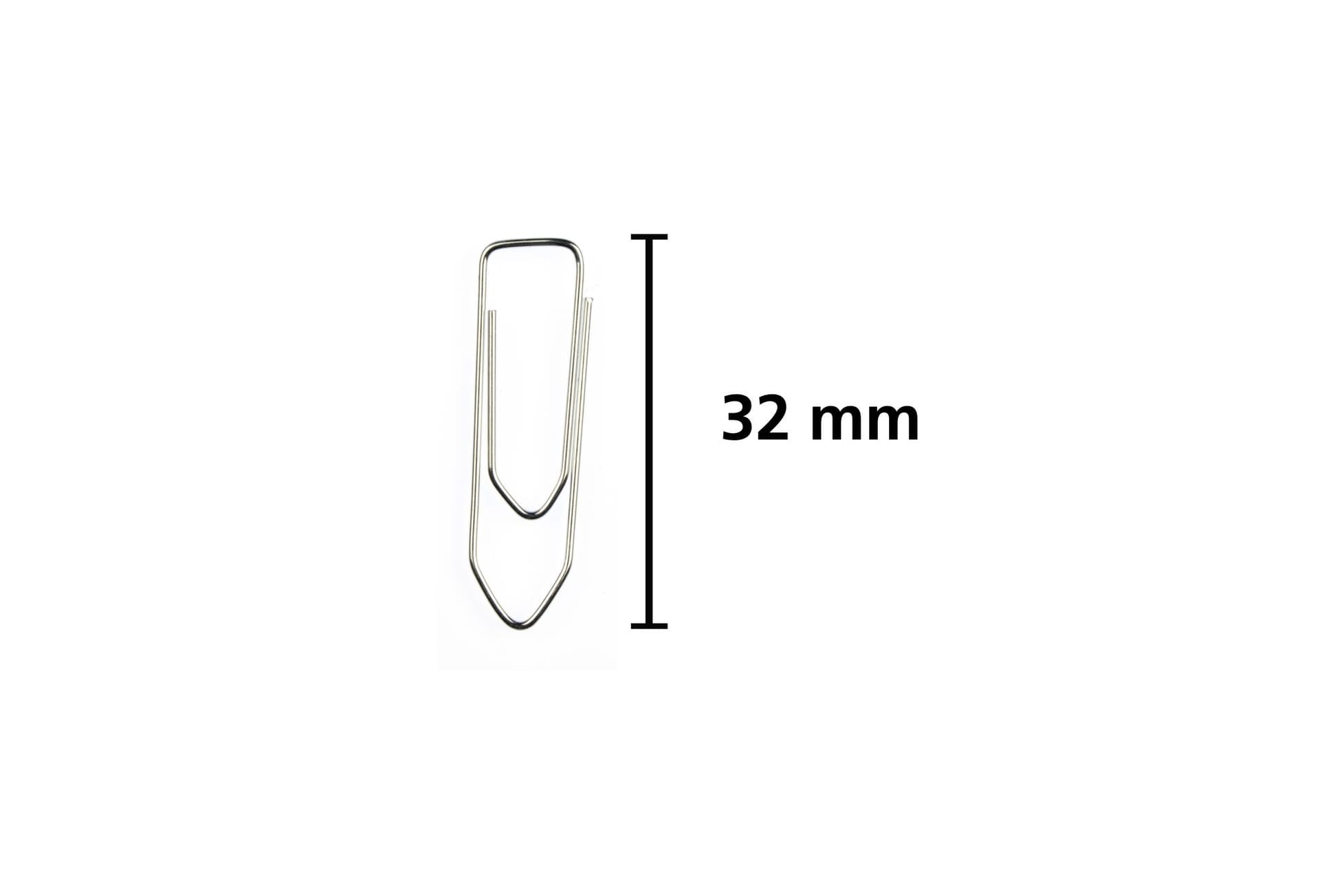 Paperclip Kangaro 32mm hoekig verzinkt doos à 100 stuks 3
