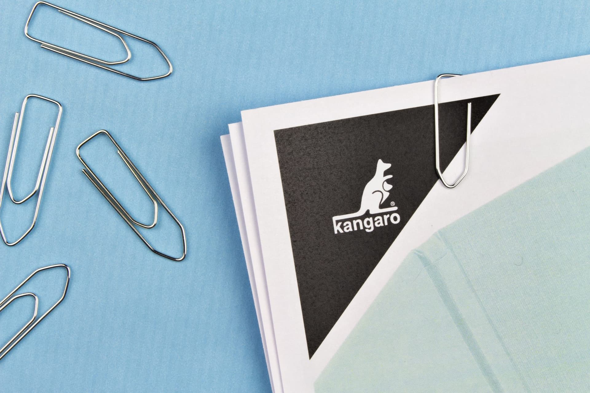 Paperclip Kangaro 32mm hoekig verzinkt doos à 100 stuks 4