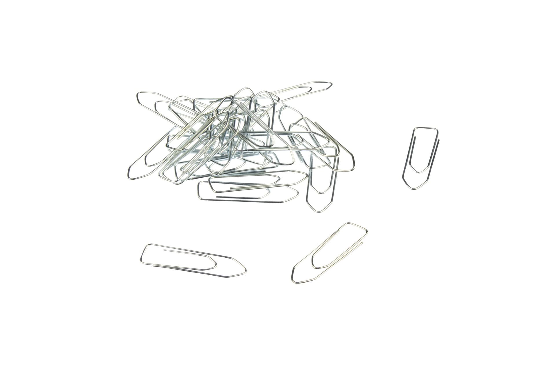 Paperclip Kangaro 32mm hoekig verzinkt doos à 100 stuks 2