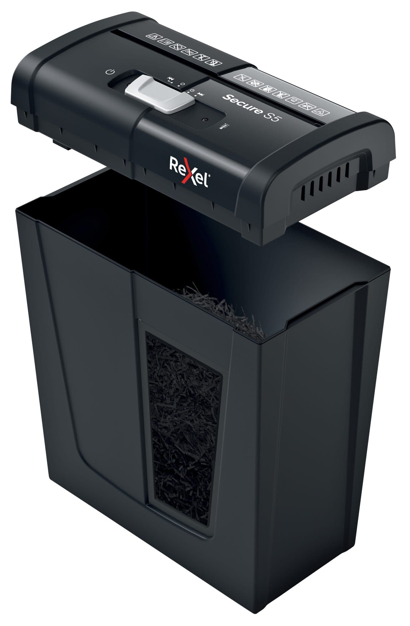 Papiervernietiger Rexel Secure S5 stroken 6mm 4