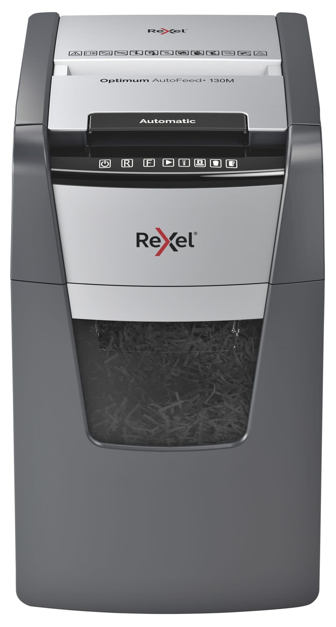 Papiervernietiger Rexel Optimum Auto+ 130M snippers 2x15mm