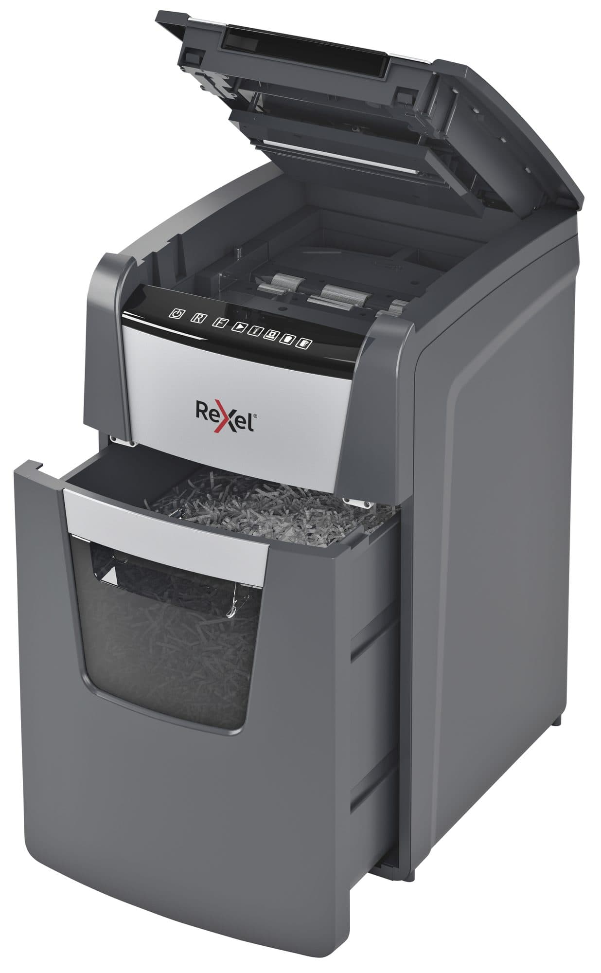 Papiervernietiger Rexel Optimum Auto+ 130M snippers 2x15mm 6