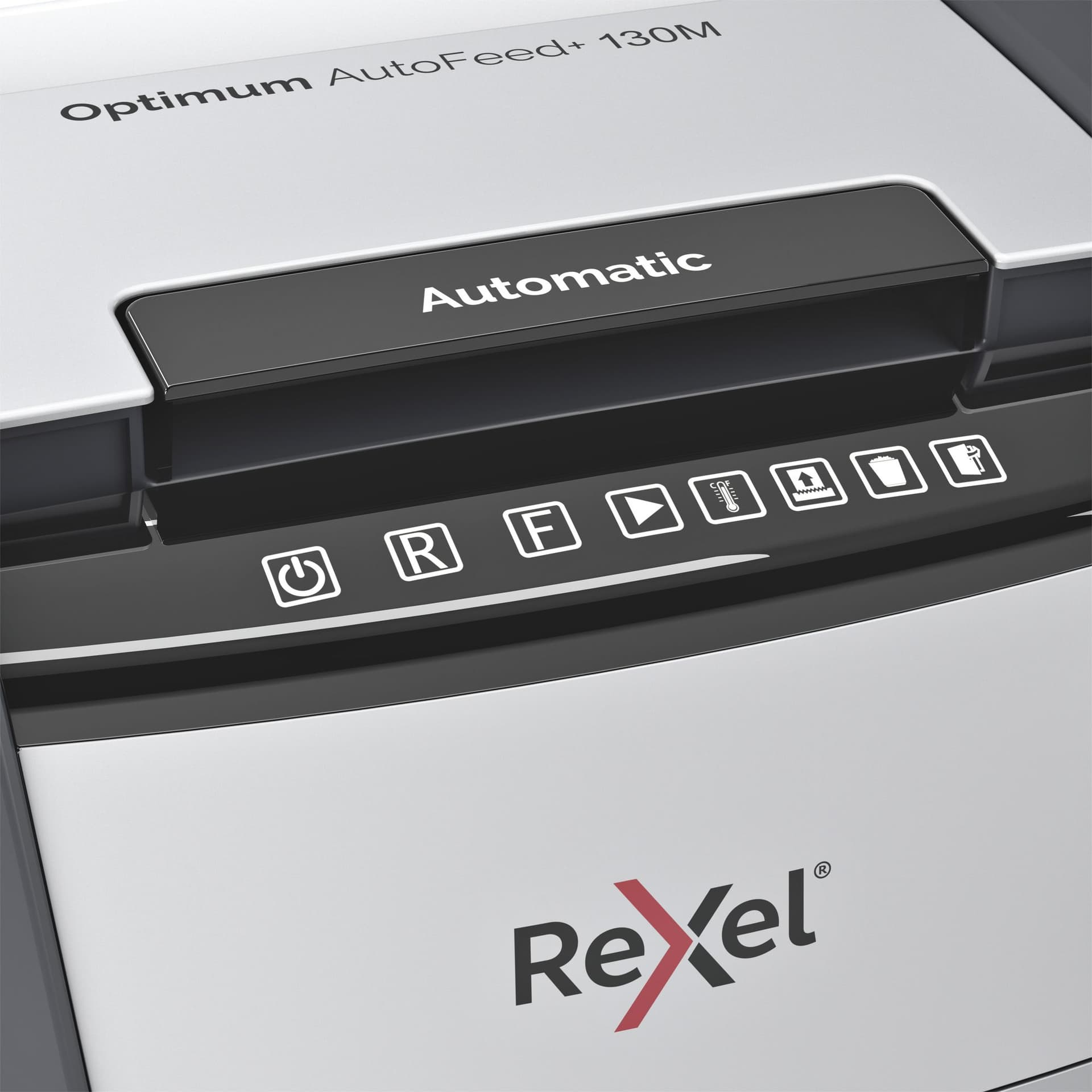 Papiervernietiger Rexel Optimum Auto+ 130M snippers 2x15mm 5