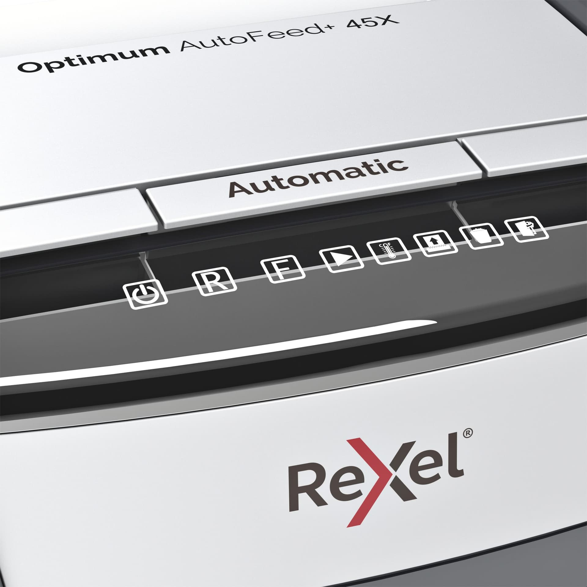 Papiervernietiger Rexel Optimum Auto+ 45X snippers 4x28mm 5